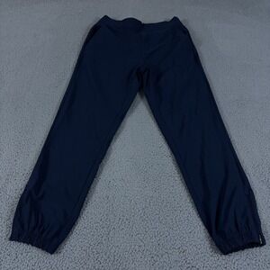 Members Mark Travel Joggers Mens Medium Navy Stretch Performance Active Running